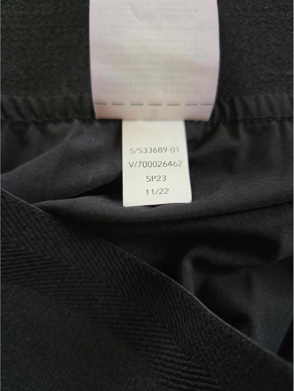 Athleta Women's Swing Forward Pleated Skirt Pull On Black Teal Size Medium - Picture 5 of 5